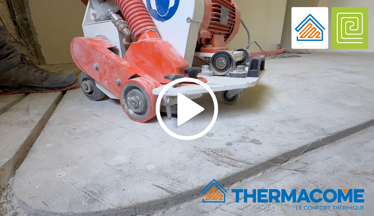 Renovatie van een villa in Frankrijk met Thermacome